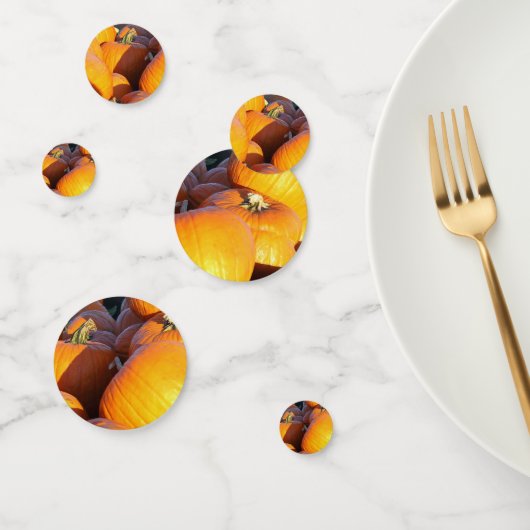 Orange Pumpkins Trailer Konfetti (Gruppe)