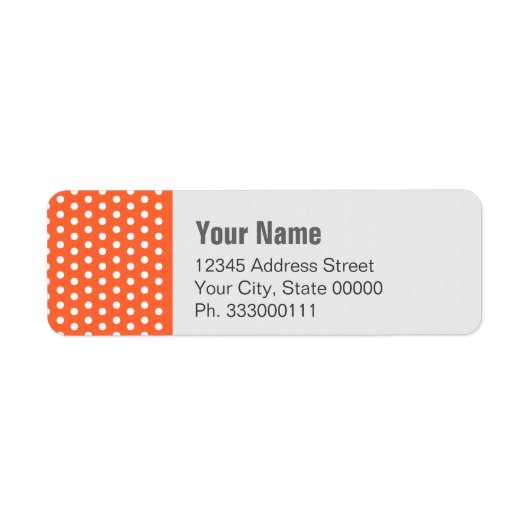 Orange Punkt (Vorne)