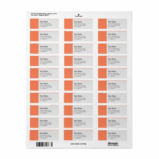 Orange Punkt (Vorne)