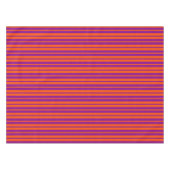 Orange Purple Stylish Stripes Pattern Design  Tischdecke (Vorderseite (Horizontal))