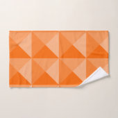 Orange Pyramids  Badhandtuch Set (Handtuch)
