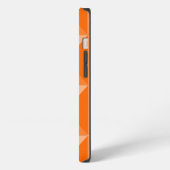 Orange Pyramids iPhone Hülle (Linke Seite)