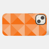 Orange Pyramids iPhone Hülle (Rückseite (Horizontal))