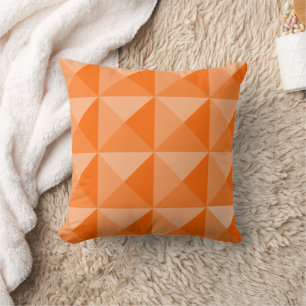 Orange Pyramids Kissen