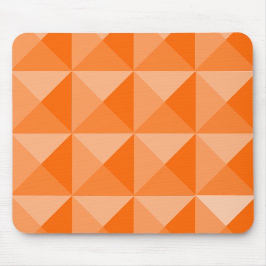 Orange Pyramids Mousepad (Vorne)