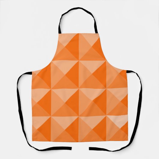 Orange Pyramids Schürze (Vorderseite)