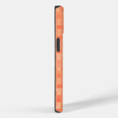 Orange Quadratpixel  Case-Mate iPhone Hülle (Rückseite / Rechts)
