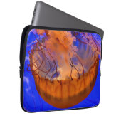Orange Quallen Laptop-Hülle | Ocean Tech Case (Vorne Rechts)