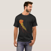 Orange Quallen T-Shirt (Vorne ganz)