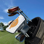 Orange Quatrefolie Personalisierter Golf Head Cove Golf Headcover