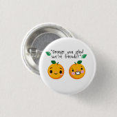 ORANGE QUOTE BUTTON (Vorne & Hinten)