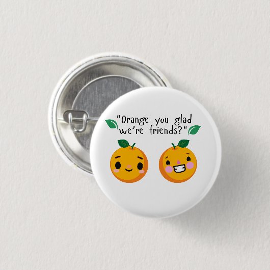 ORANGE QUOTE BUTTON (Vorne & Hinten)