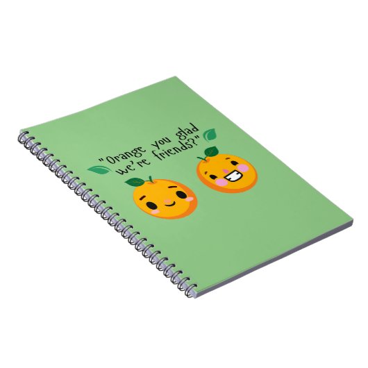 ORANGE QUOTE NOTIZBLOCK (Rechte Seite)