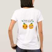 ORANGE QUOTE T-Shirt (Rückseite)