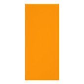 Orange Rack Card Werbekarte (Hinten)