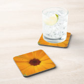 Orange Rain Daisy Cork Untersetzer (Rechte Seite)