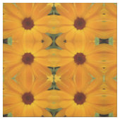 Orange Rain Daisy Gemustertes Gewebe der Blume Stoff (Muster)
