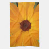 Orange Rain Daisy Küchentuch (Vertikal)