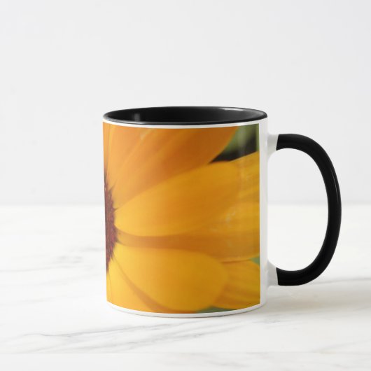 Orange Rain Daisy Tasse (Rechts)