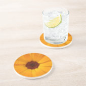Orange Rain Daisy Untersetzer (Seite)