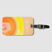 Orange Rainbow Liebe Gepäckanhänger (Vorderseite (Horizontal))