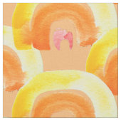 Orange Rainbow Liebe Stoff (Nahaufnahme)