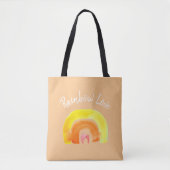 Orange Rainbow Liebe Tasche (Vorderseite)