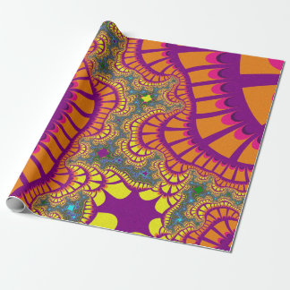 Orange Rainbow Remix Geschenkpapier