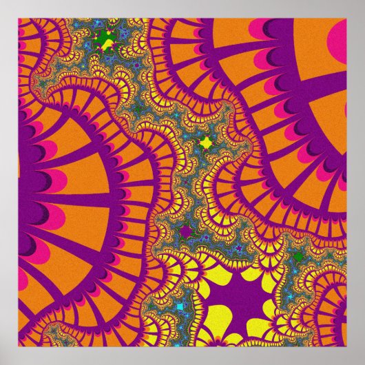 Orange Rainbow Remix Poster (Vorne)