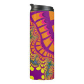 Orange Rainbow Remix Thermosbecher (Nach rechts gedreht)