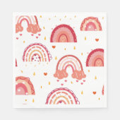 Orange Rainbow Serviette (Vorderseite)