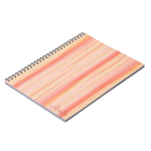 Orange Raspberry Notizblock (Linke Seite)