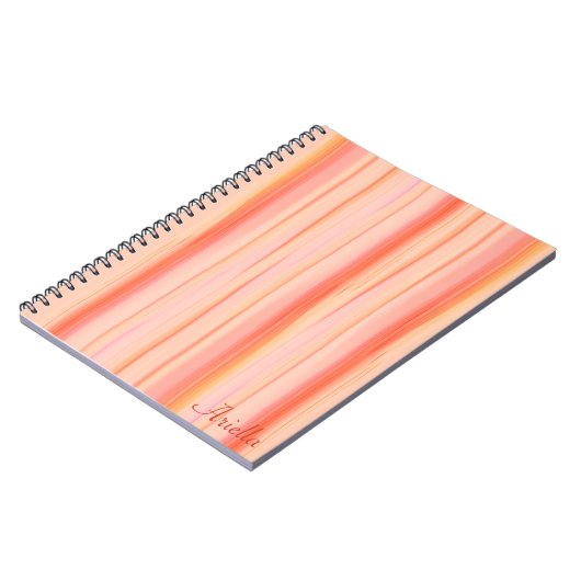 Orange Raspberry Notizblock (Linke Seite)