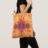 ORANGE RAUCHE - Fraktal Art - Traumtasche Tasche (Von Nahem)