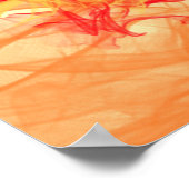 ORANGE RAUCHER - Fraktal Art - Poster (Ecke)
