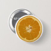 orange. realistisch. button (Vorne & Hinten)