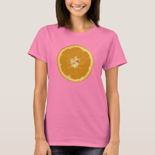 orange. realistisch T-Shirt