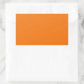 Orange Rectangle Sticker (Tasche)