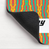 Orange Red and Green, Business Mousepad (Ecke)