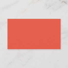 Orange Red #EC553E, helles Kupfer Terminkarte