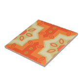 Orange Red Green Modern Ethnic marokkanisches Must Fliese (Seite)