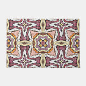Orange Red Mauve Pink Violet Orient Fußmatte (Vorderseite)