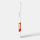 Orange Red Poppy Butterfly mit Ihrem Namen Case-Mate iPhone Hülle (Rückseite / Rechts)