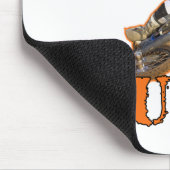Orange Regeln Mousepad (Ecke)