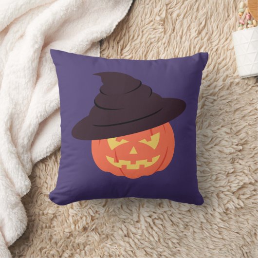 Orange Retro Pumpkin Kissen (Decke)