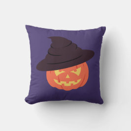 Orange Retro Pumpkin Kissen