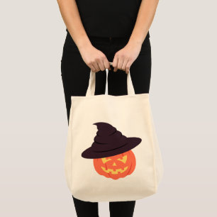 Orange Retro Pumpkin Tote Bag - Vintag Inspiriert Tragetasche
