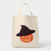 Orange Retro Pumpkin Tote Bag - Vintag Inspiriert Tragetasche (Vorne)