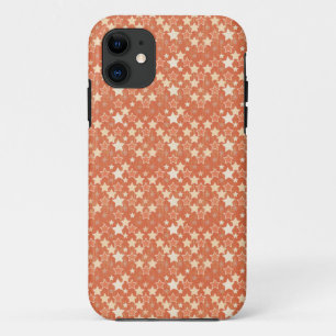 Orange Retro Stars Case-Mate iPhone Hülle