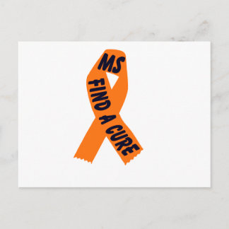 Orange Ribbon Awareness Postkarte